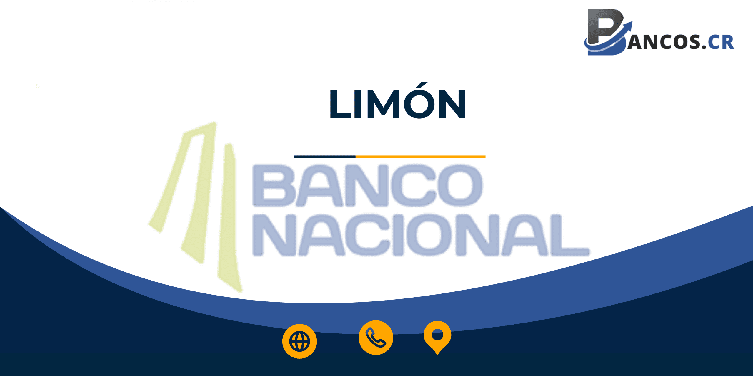 sucursal de banco Banco Nacional de Costa Rica-Limón teléfono horario dirección
