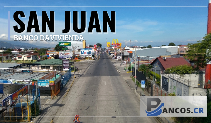 Sucursal de Banco Davivienda en Tibás - Horarios, Teléfono y Dirección