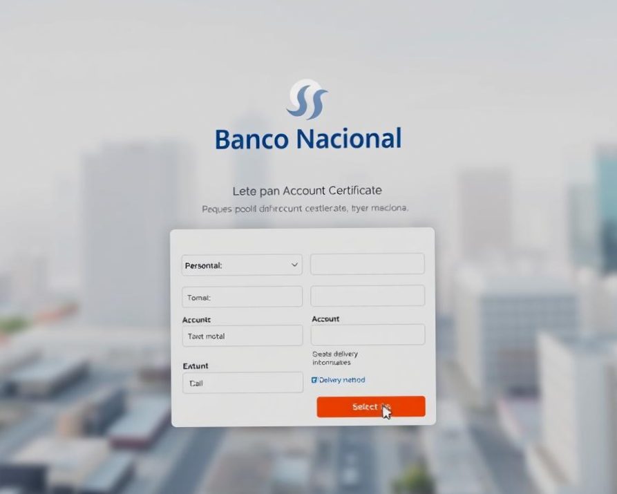 Constancia de cuenta Banco Nacional: Requisitos y pasos 3